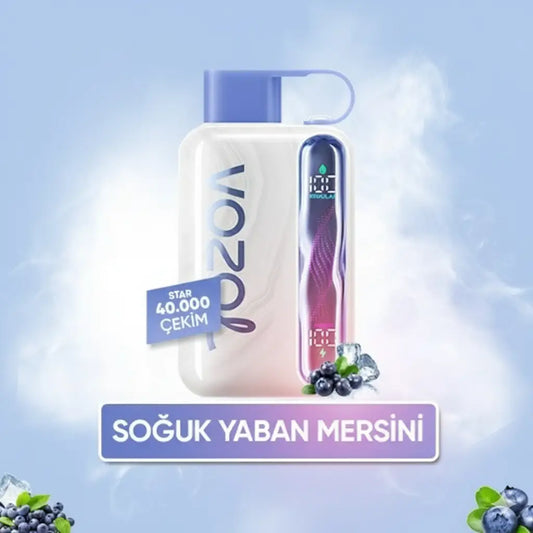 Blueberry Ice Star 40000 PUFF puf vozol