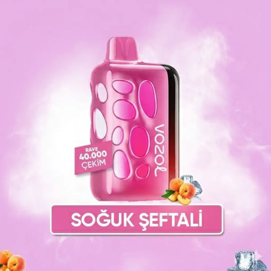 Peach Ice Rave 40000 PUFF puf vozol