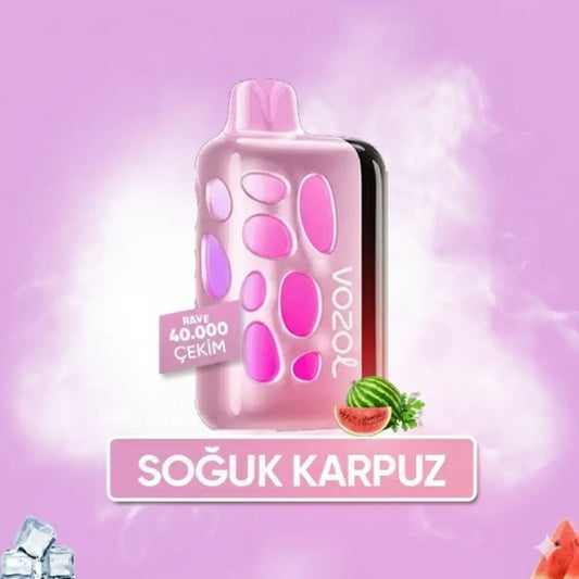 Watermelon Ice Rave 40000 PUFF puf vozol
