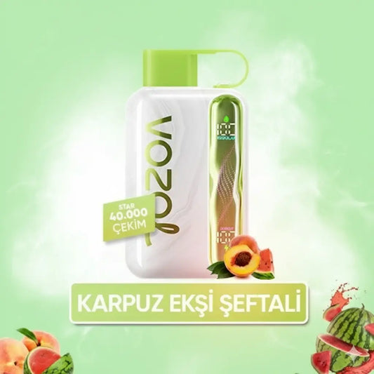 Watermelon Sour Peach Star 40000 PUFF puf vozol