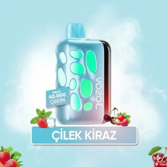 Cherry Strawberry Rave 40000 PUFF puf vozol