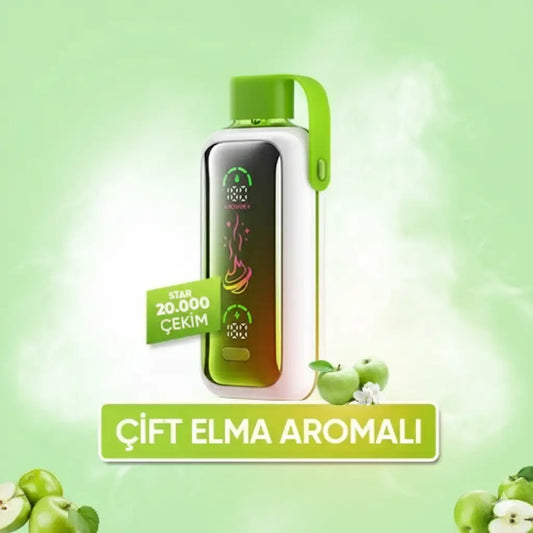 Double Apple Ice Star 20000 PUFF puf vozol