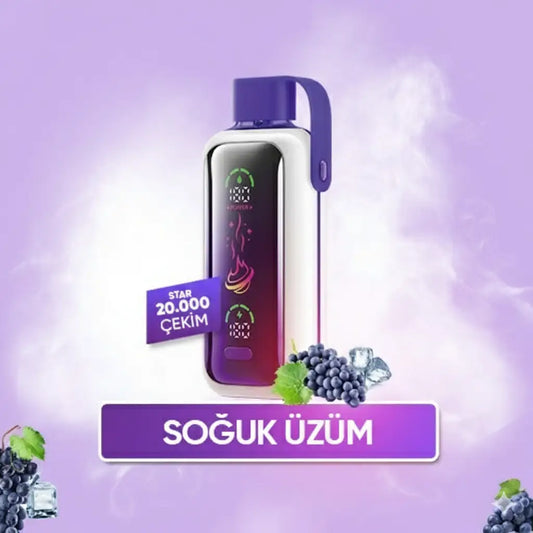 Grape Ice Star 20000 PUFF puf vozol