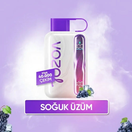 Grape Ice Star 40000 PUFF puf vozol