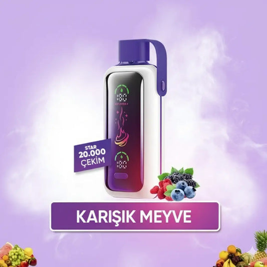 Mixed Berries Star 20000 PUFF puf vozol