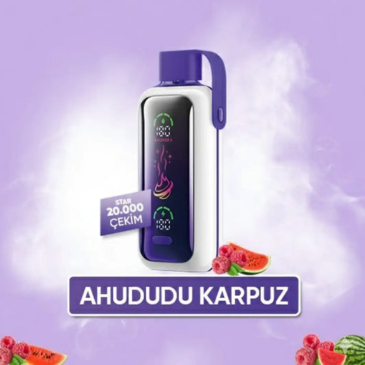Raspberry Watermelon Star 20000 PUFF puf vozol