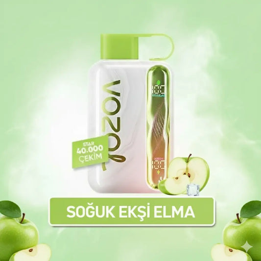 Sour Apple Ice Star 40000 PUFF puf vozol