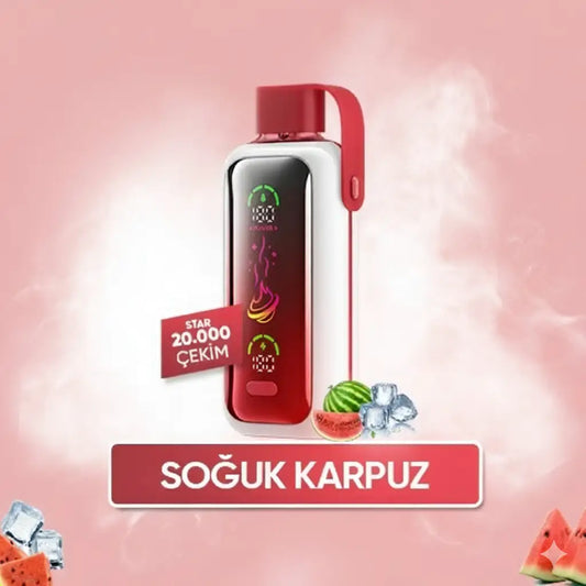 Watermelon Ice Star 20000 PUFF puf vozol